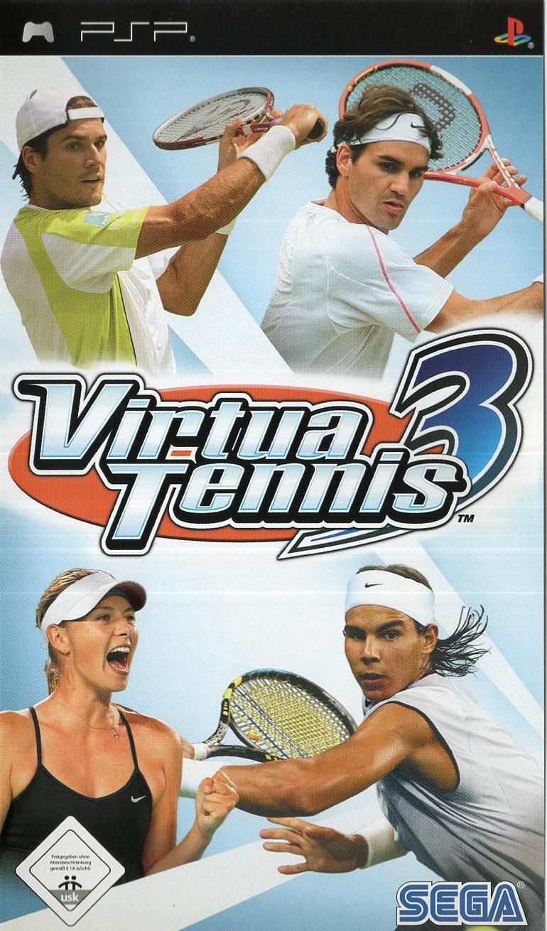 Virtua Tennis 3 - PlayStation Portable Vorderseite
