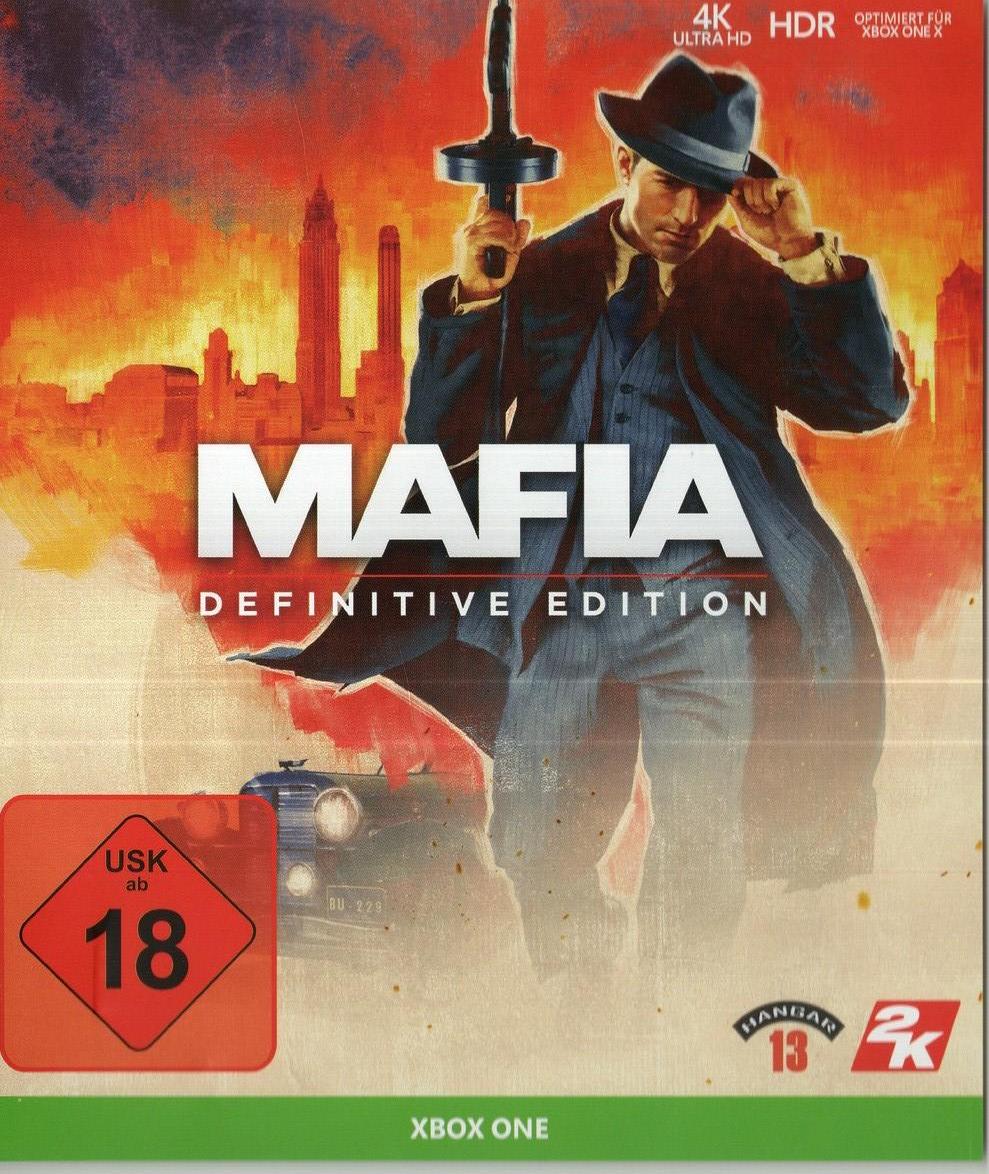 Mafia: Definitive Edition - Xbox One Vorderseite