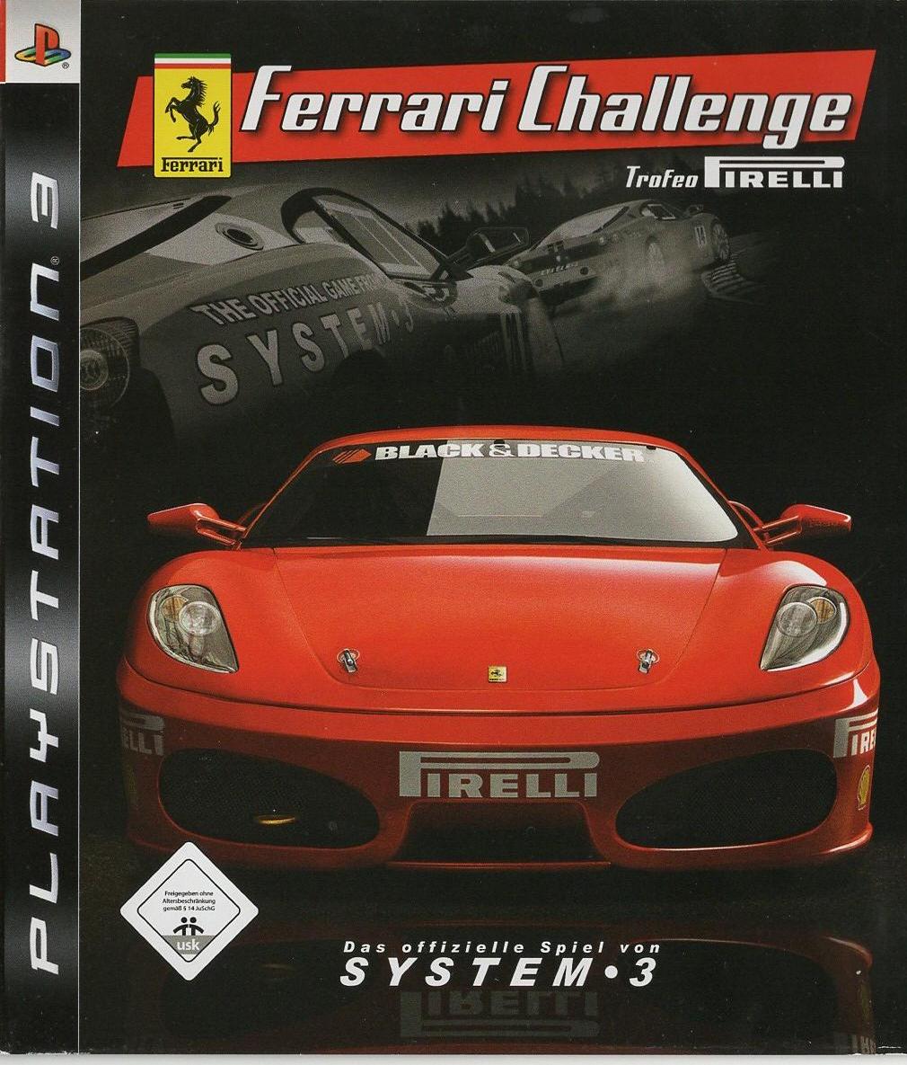 Ferrari Challenge Trofeo Pirelli - PlayStation 3 Vorderseite
