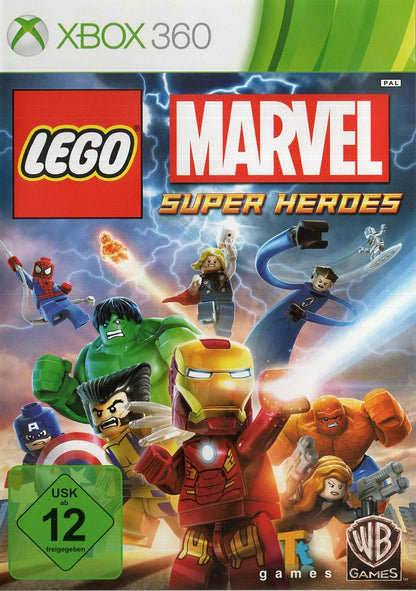 LEGO Marvel Super Heroes - Xbox 360 Vorderseite