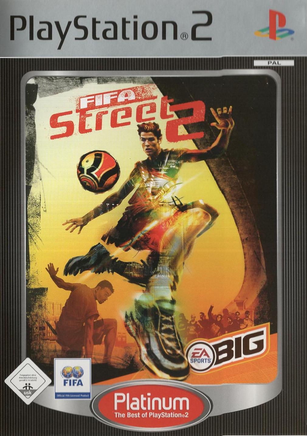 FIFA Street 2 - PlayStation 2 Vorderseite