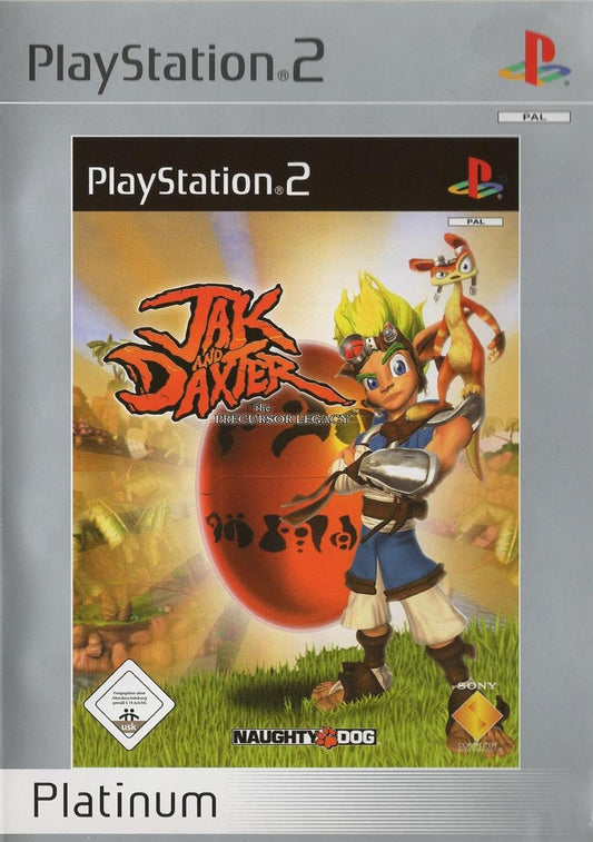 Jak and Daxter: the Precursor Legacy - PlayStation 2 Vorderseite