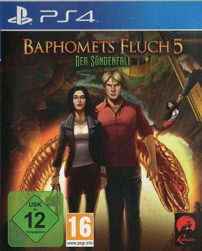 Baphomets Fluch 5: Der Sündenfall - PlayStation 4 Vorderseite