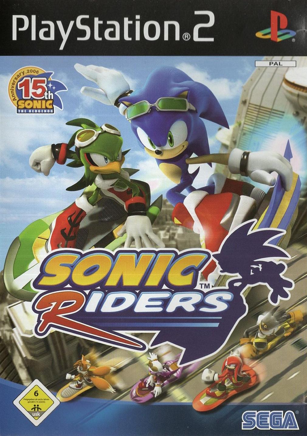 Sonic Riders - PlayStation 2 Vorderseite