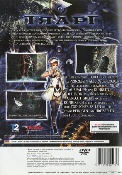 Trapt - PlayStation 2 Rückseite