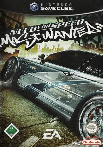 Need for Speed: Most Wanted - Nintendo GameCube Vorderseite