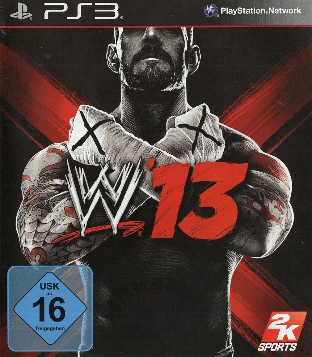 WWE '13 - PlayStation 3 Vorderseite