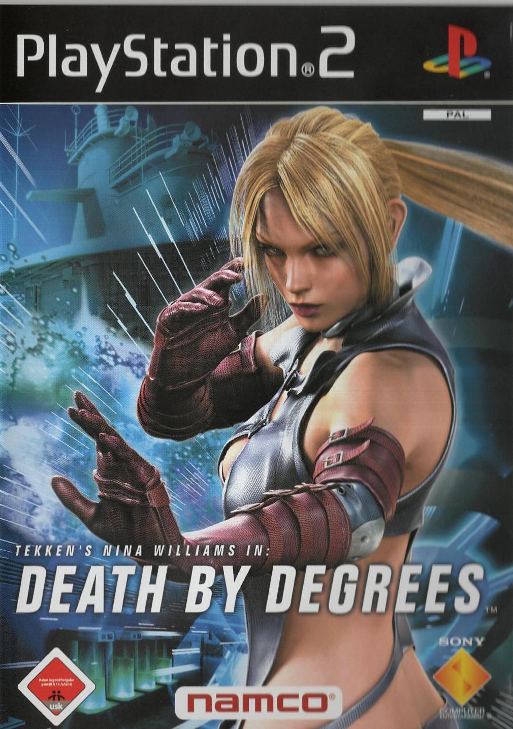 Death by Degrees - PlayStation 2 Vorderseite