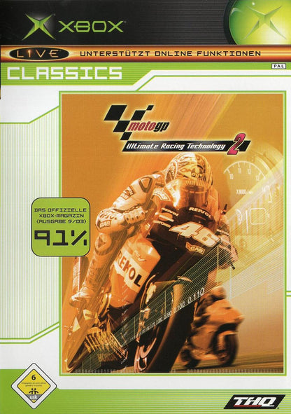 MotoGP Ultimate Racing Technology 2 - Xbox Vorderseite
