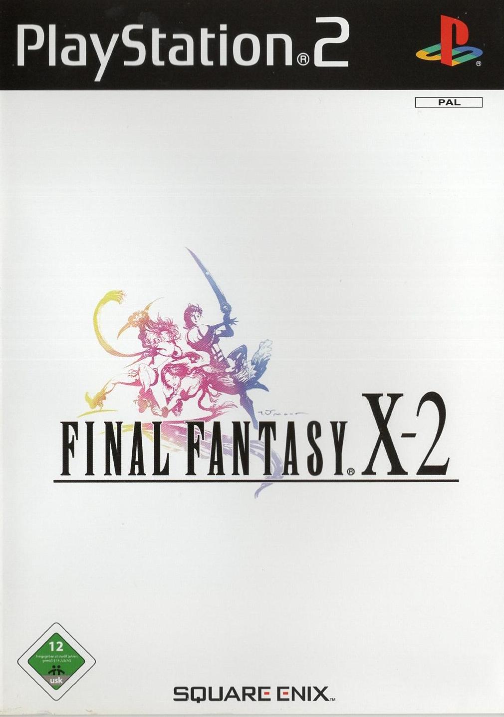 Final Fantasy X-2 - PlayStation 2 Vorderseite