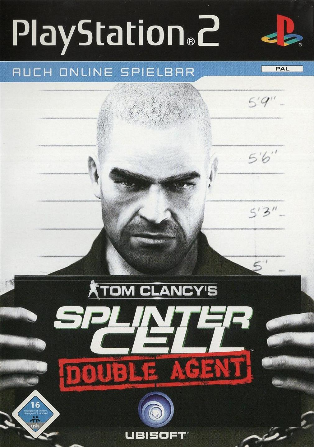 Tom Clancy's Splinter Cell Double Agent - PlayStation 2 Vorderseite