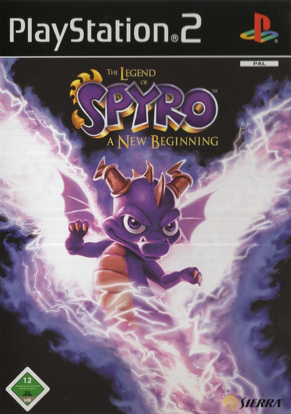 The Legend of Spyro: A New Beginning - PlayStation 2 Vorderseite