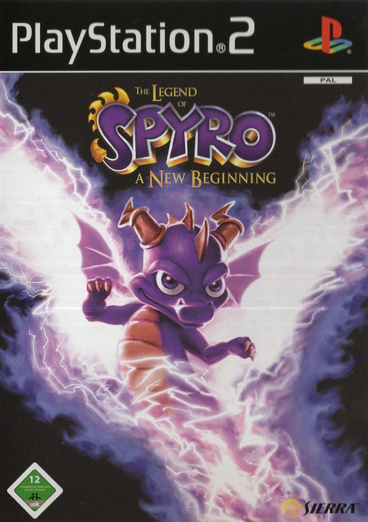 The Legend of Spyro: A New Beginning - PlayStation 2 Vorderseite