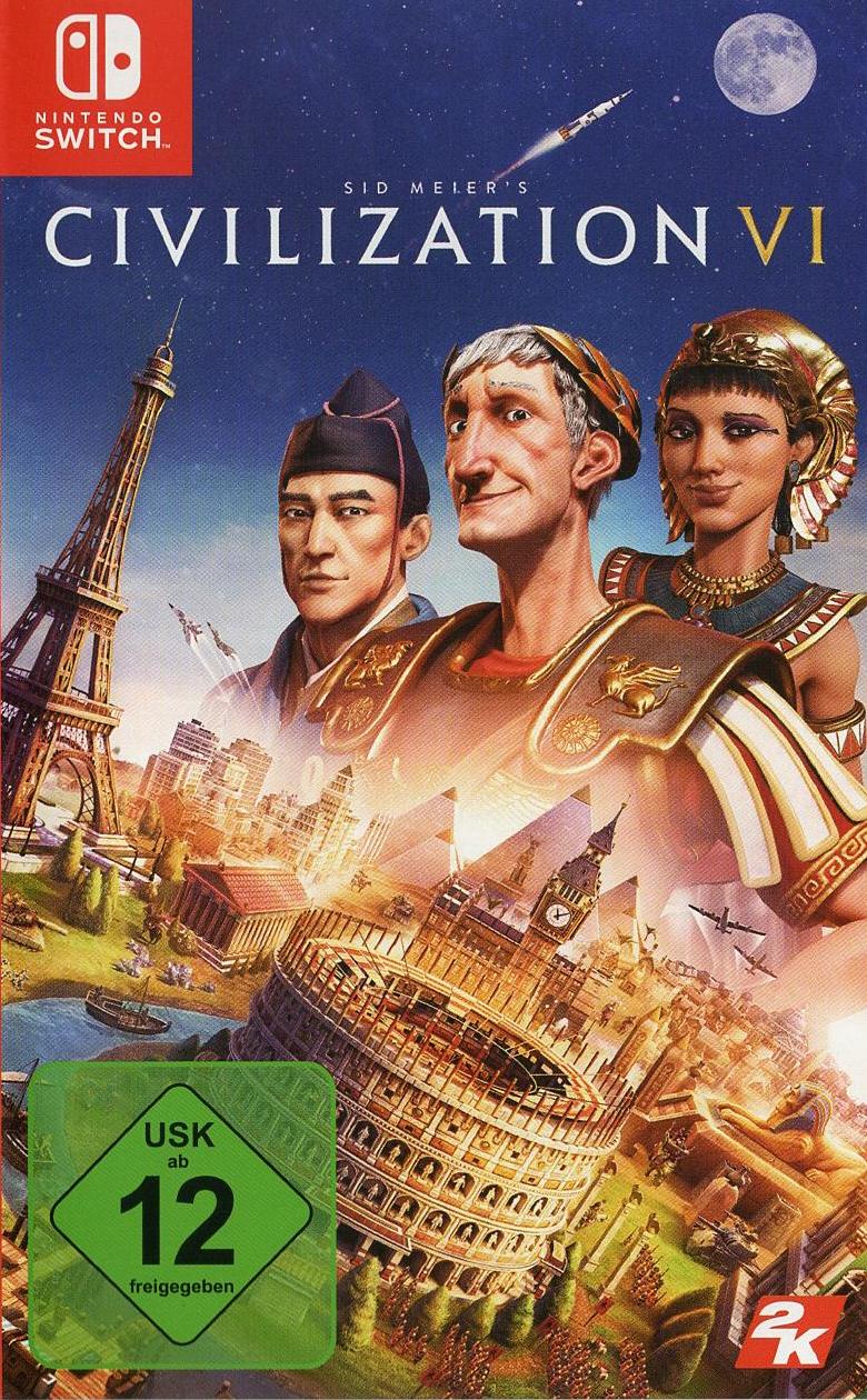 Sid Meier's Civilization VI - Nintendo Switch Vorderseite