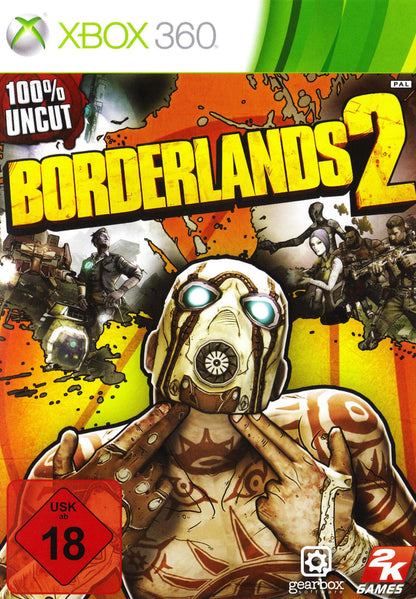 Borderlands 2 - Xbox 360 Vorderseite