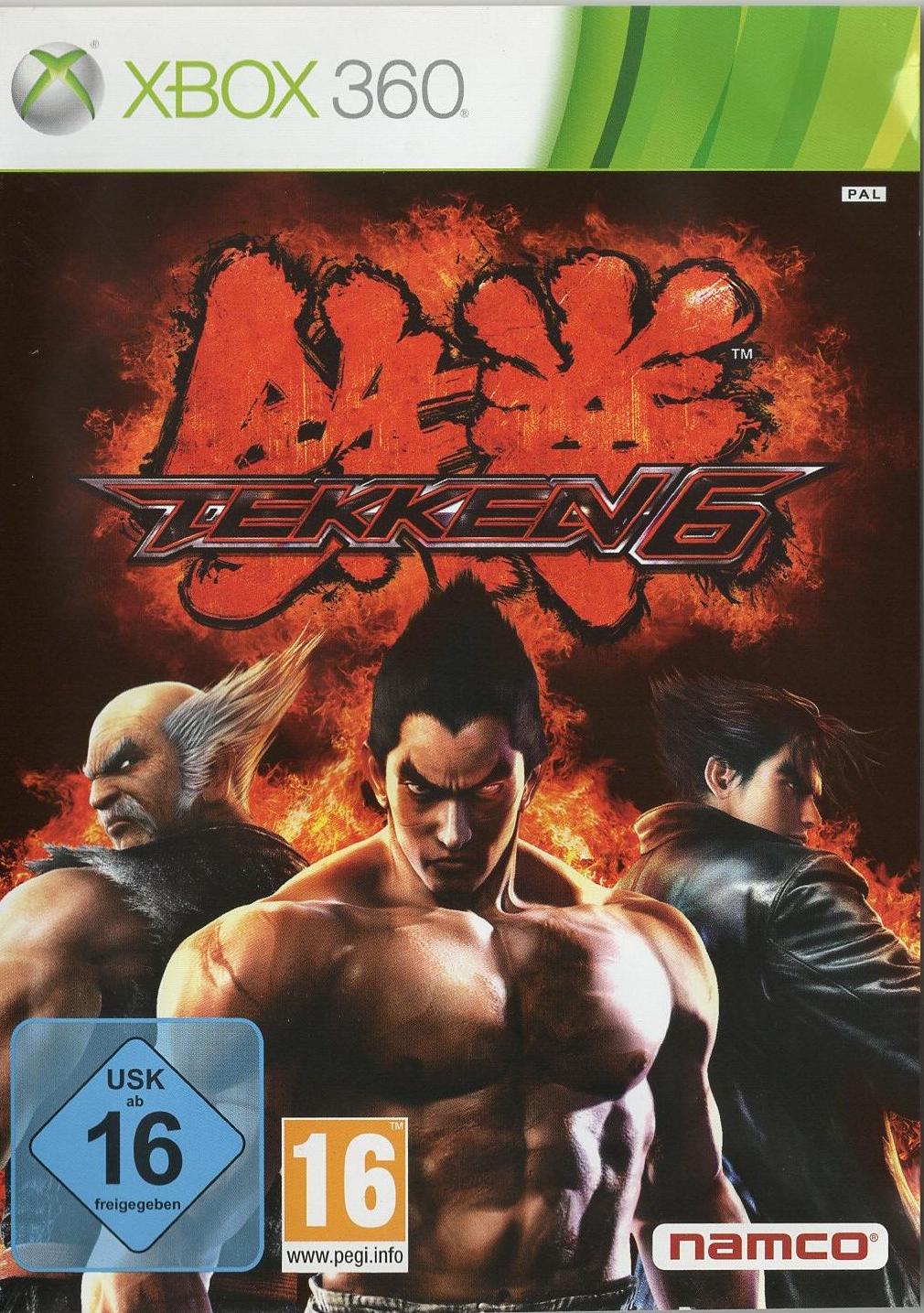 Tekken 6 - Xbox 360 Vorderseite
