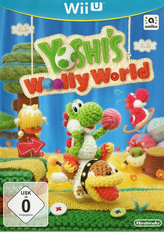 Yoshi's Woolly World - Nintendo Wii U Vorderseite