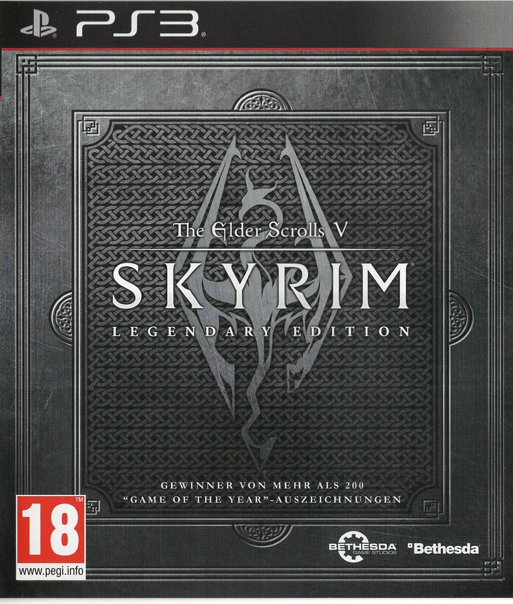 The Elder Scrolls V: Skyrim - Legendary Edition - PlayStation 3 Vorderseite