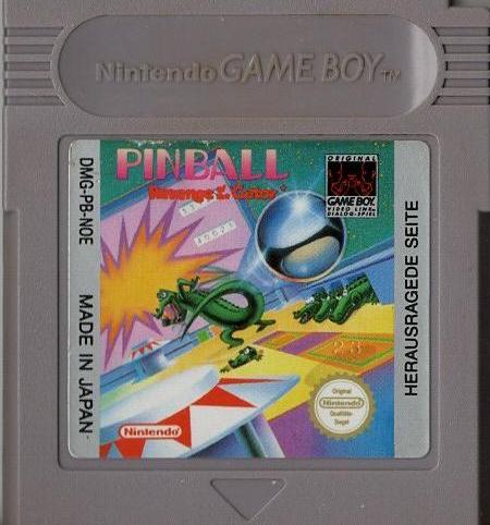 Pinball: Revenge of the Gator - Game Boy - Modul Vorderseite