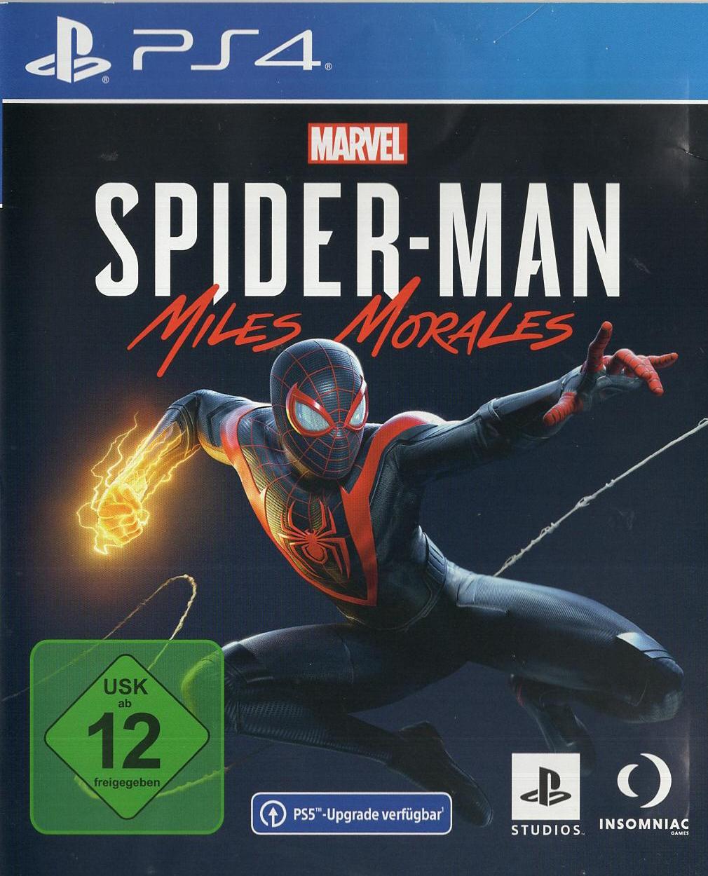 Spider-Man: Miles Morales - PlayStation 4 Vorderseite