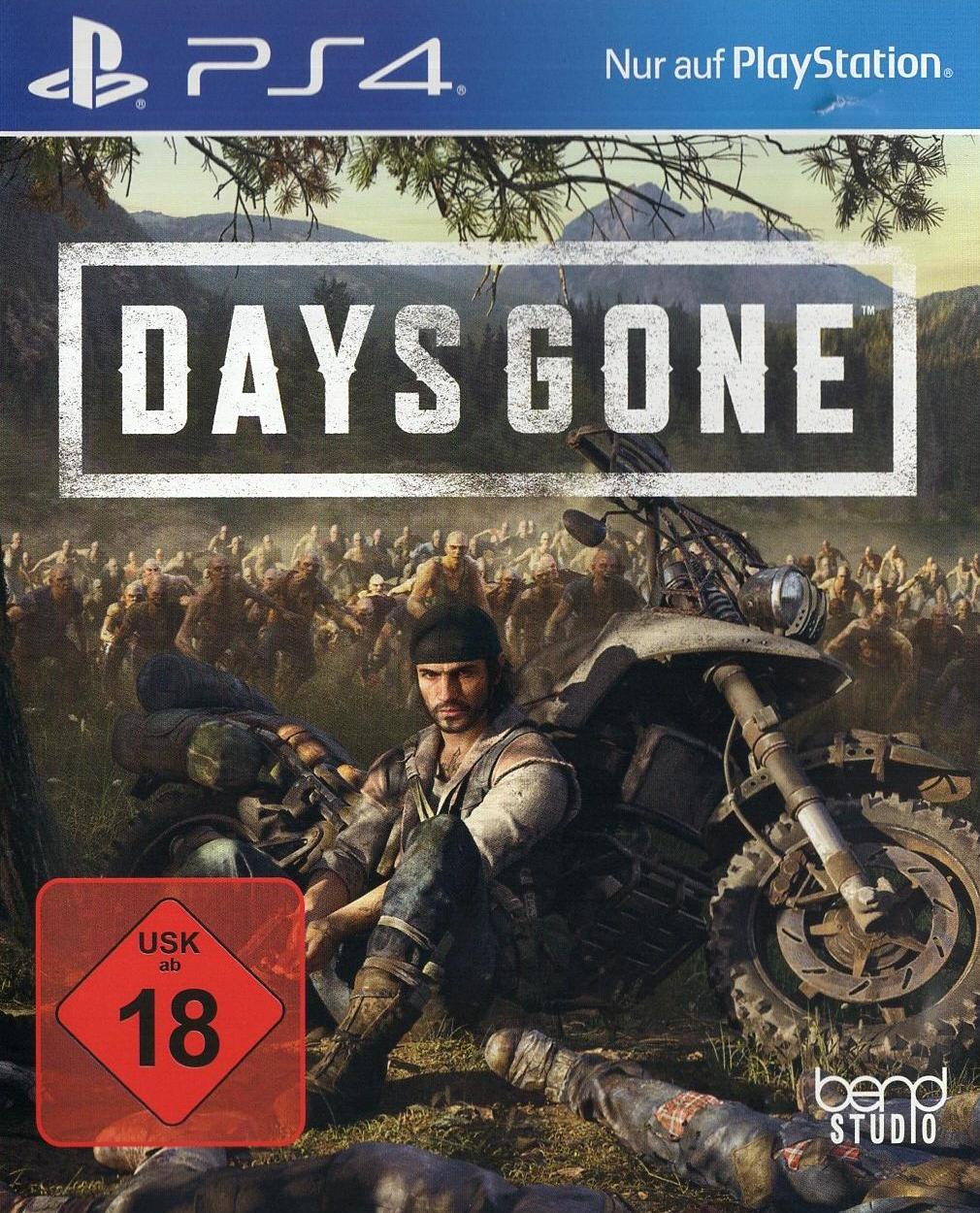 Days Gone - PlayStation 4 Vorderseite
