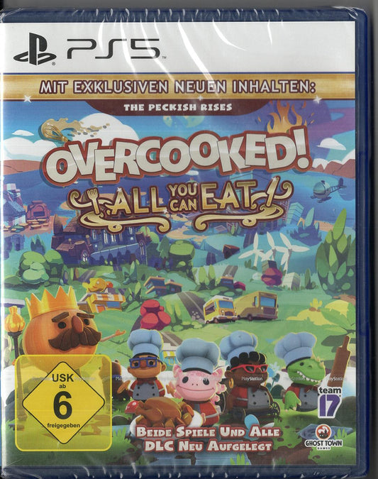 Overcooked! All You Can Eat - PlayStation 5 - Neu Vorderseite