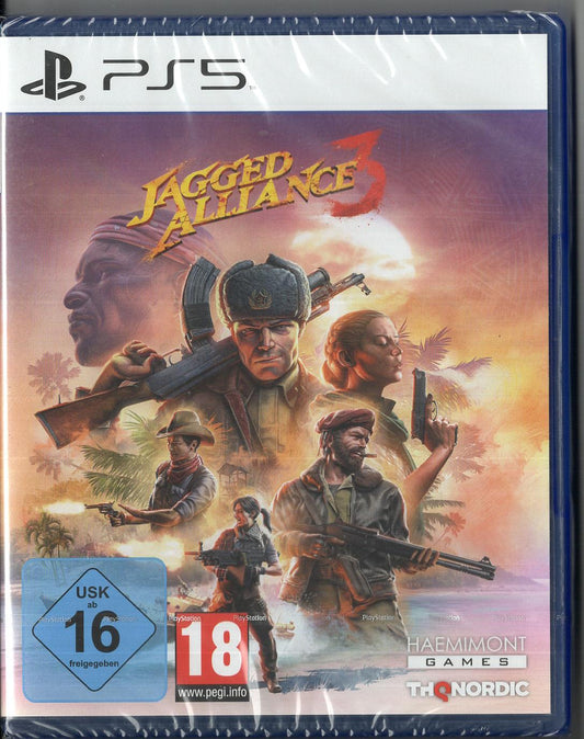Jagged Alliance 3 - PlayStation 5 - Neu Vorderseite