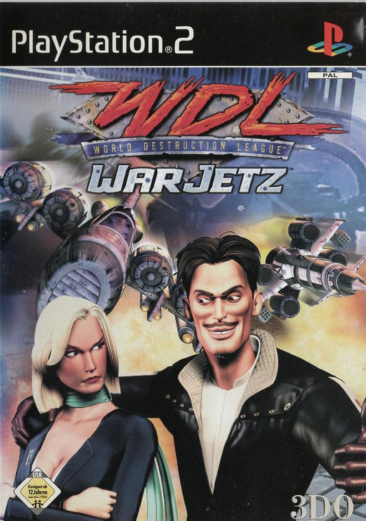 World Destruction League: WarJetz - PlayStation 2 Vorderseite