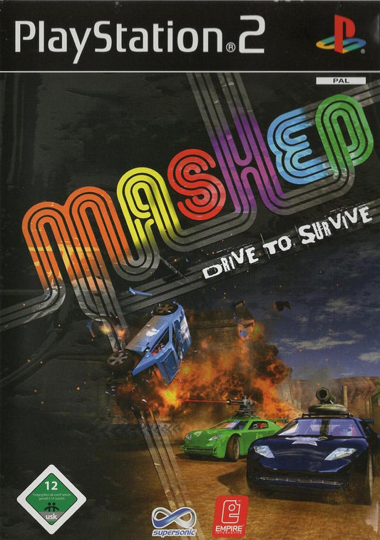 Mashed: Drive to Survive - PlayStation 2 Vorderseite