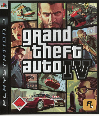 Grand Theft Auto IV - PlayStation 3 Vorderseite