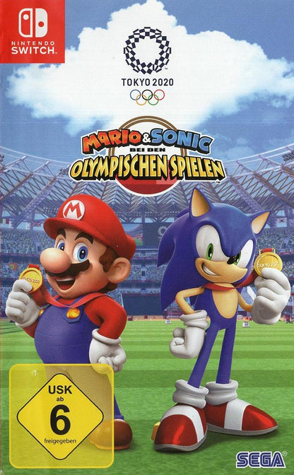 Mario & Sonic bei den Olympischen Spielen: Tokyo 2020 - Nintendo Switch Vorderseite