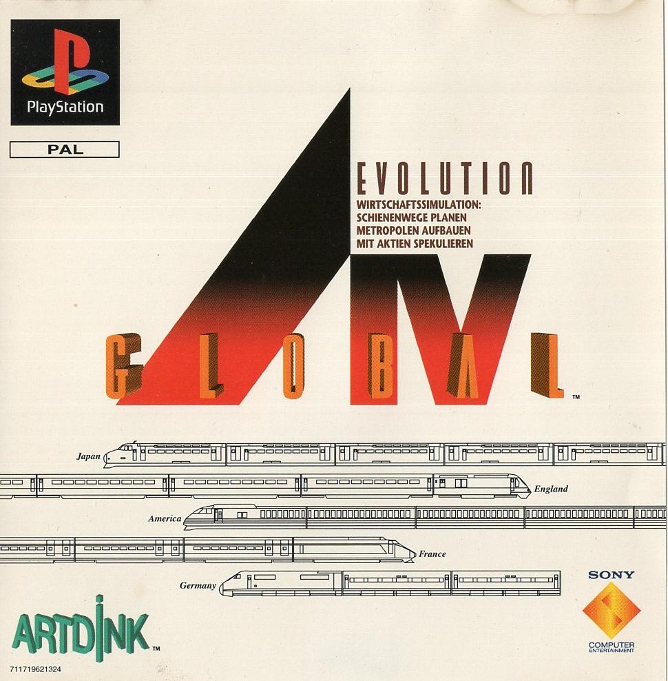 Global Evolution - PlayStation 1  Vorderseite