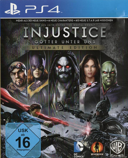 Injustice: Götter unter uns - Ultimate Edition - PlayStation 4 Vorderseite
