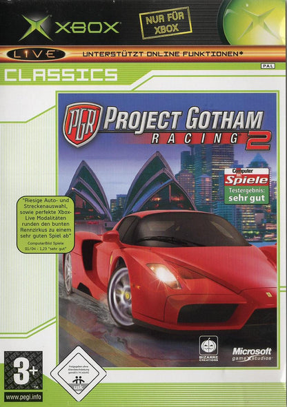 Project Gotham Racing 2 - Xbox Vorderseite