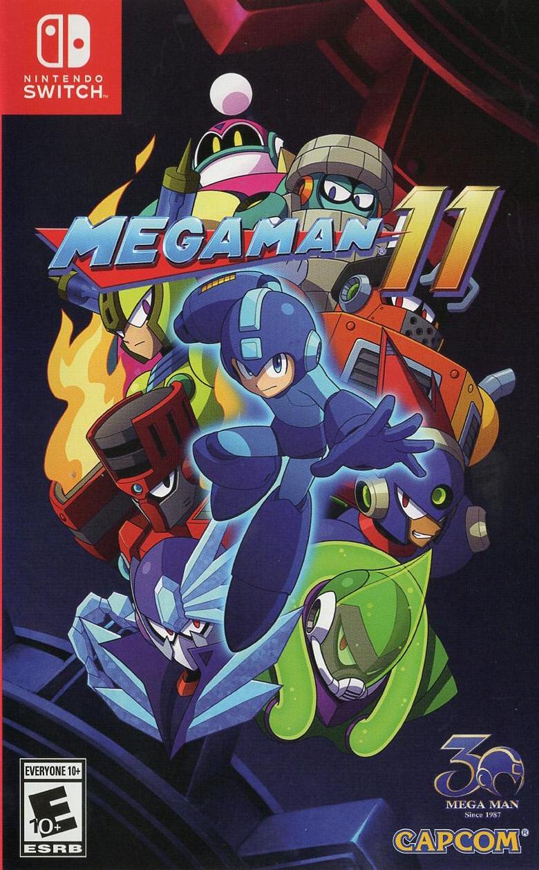 Mega Man 11 - Nintendo Switch Vorderseite