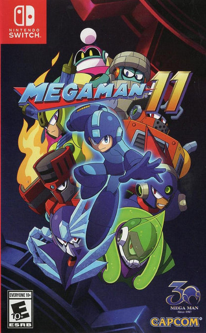 Mega Man 11 - Nintendo Switch Vorderseite