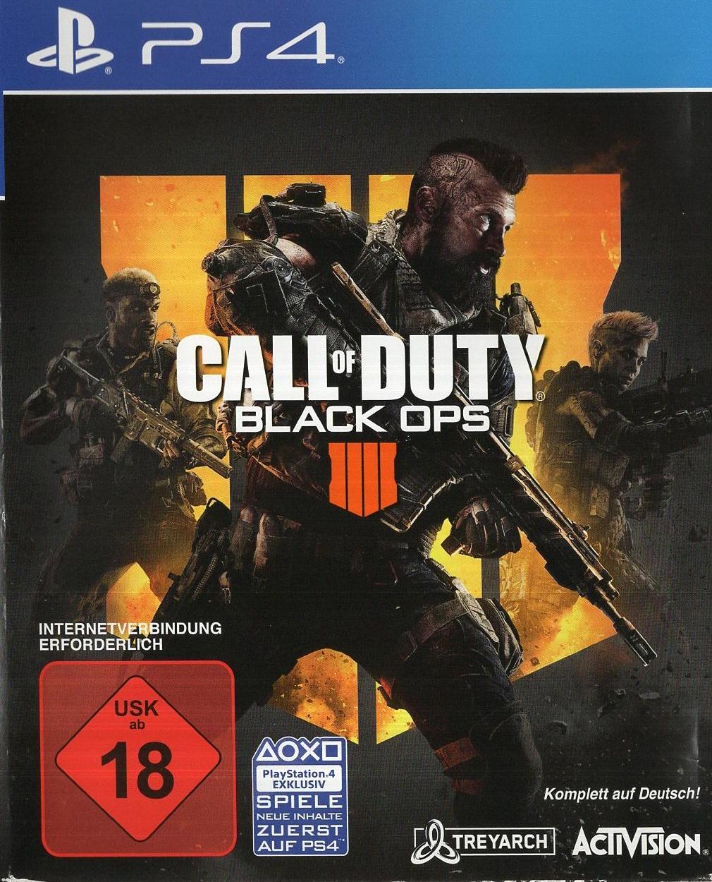 Call of Duty: Black Ops IIII - PlayStation 4 Vorderseite