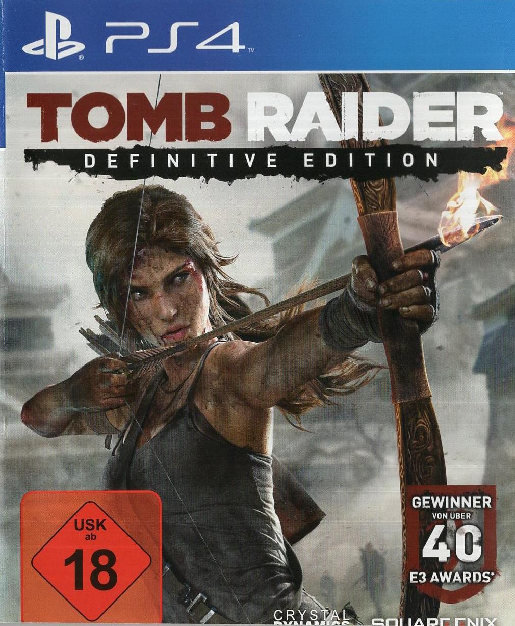 Tomb Raider: Definitive Edition - PlayStation 4 Vorderseite