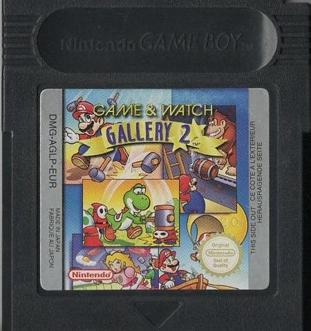 Game & Watch Gallery 2 - Game Boy - Modul Vorderseite