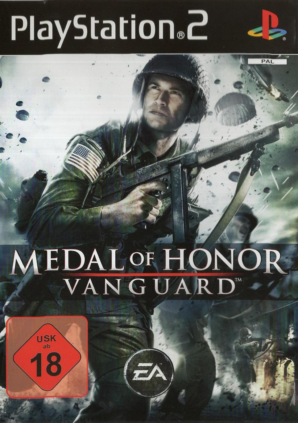 Medal of Honor Vanguard - PlayStation 2 Vorderseite