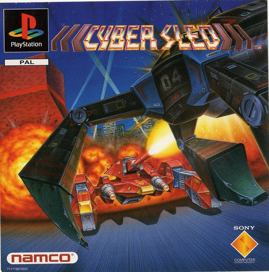 Cyber Sled - PlayStation 1 Vorderseite