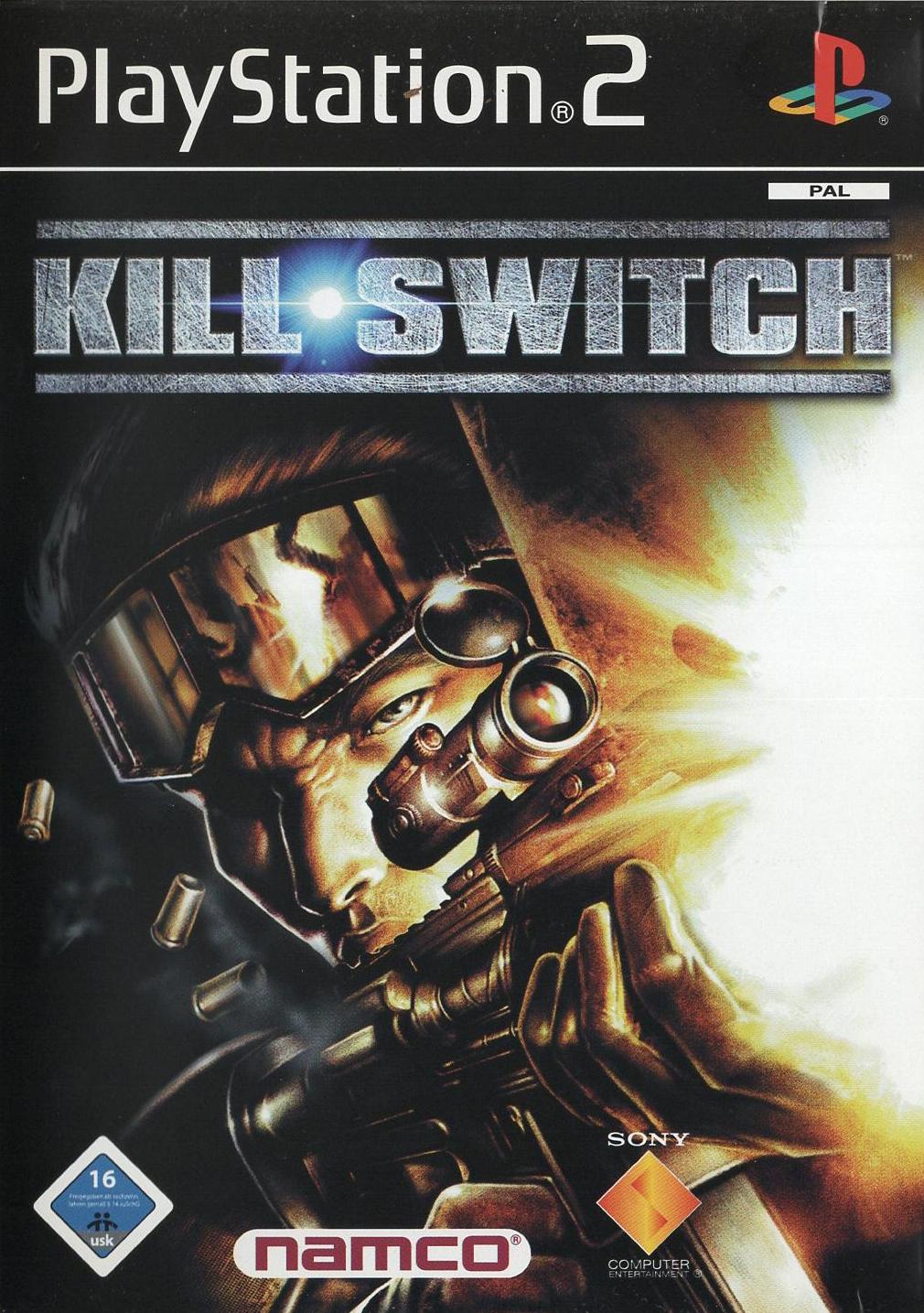 Kill Switch - PlayStation 2 Vorderseite