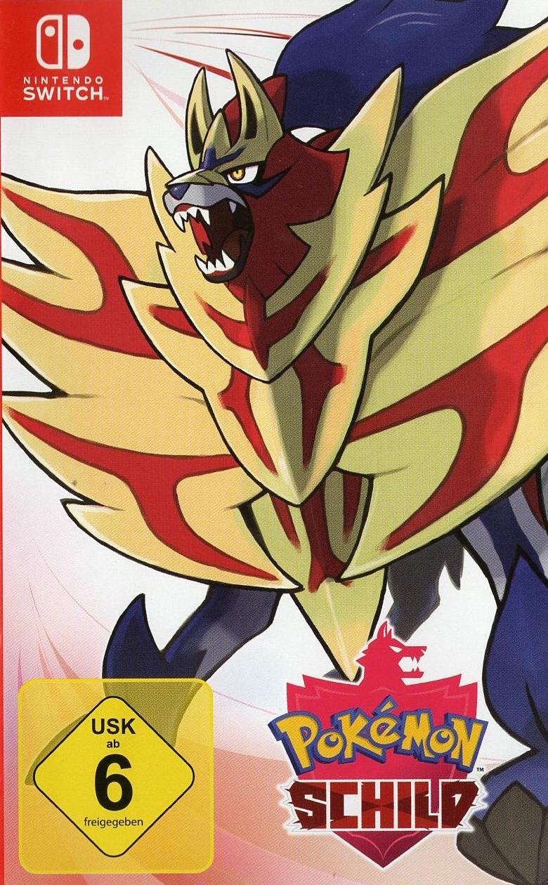 Pokémon Schild - Nintendo Switch Vorderseite
