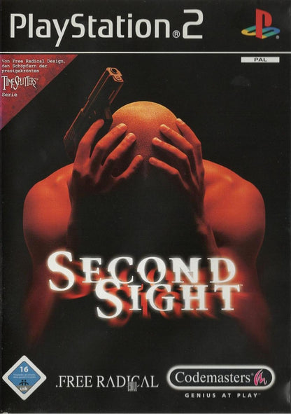 Second Sight - PlayStation 2 Vorderseite