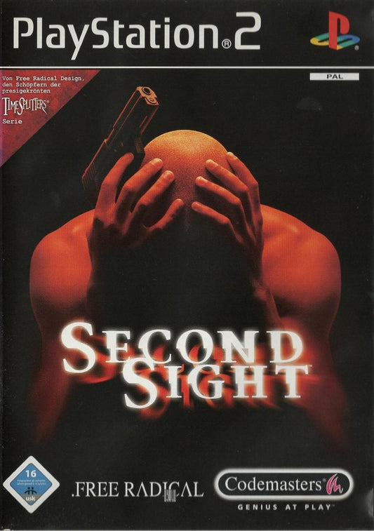 Second Sight - PlayStation 2 Vorderseite