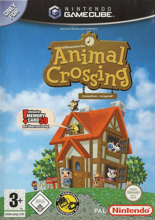 Animal Crossing - Nintendo GameCube Vorderseite