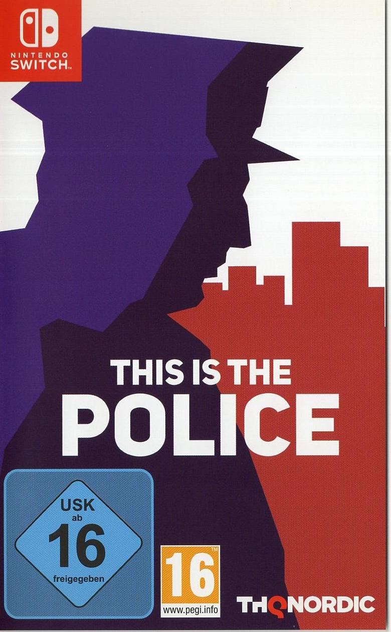 This is the Police - Nintendo Switch Vorderseite