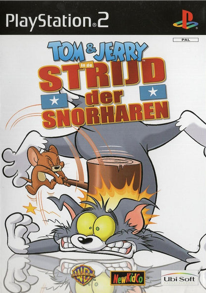 Tom & Jerry: Krieg der Schnurrhaare - PlayStation 2 Vorderseite