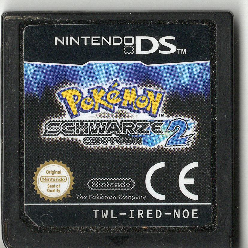 Pokémon Schwarze Edition 2 - Nintendo DS - Modul Vorderseite