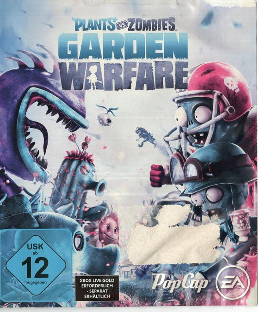 Plants vs. Zombies: Garden Warfare - Xbox One Vorderseite